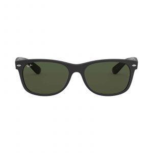 Ray-Ban Full Rim New Wayfarer Rubber Black 0RB2132 64623155 UNISEX SUNGLASSES