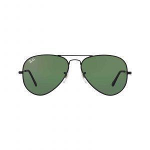 Ray-Ban Full Rim Aviator BLACK 0RB3025I L2823 58 UNISEX SUNGLASSES